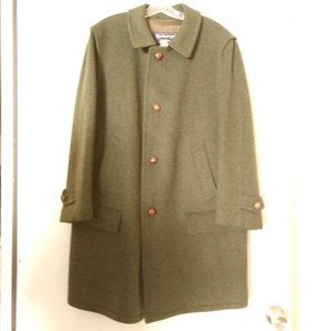RARE Vtg Burberrys' Original Loden Austria Wool